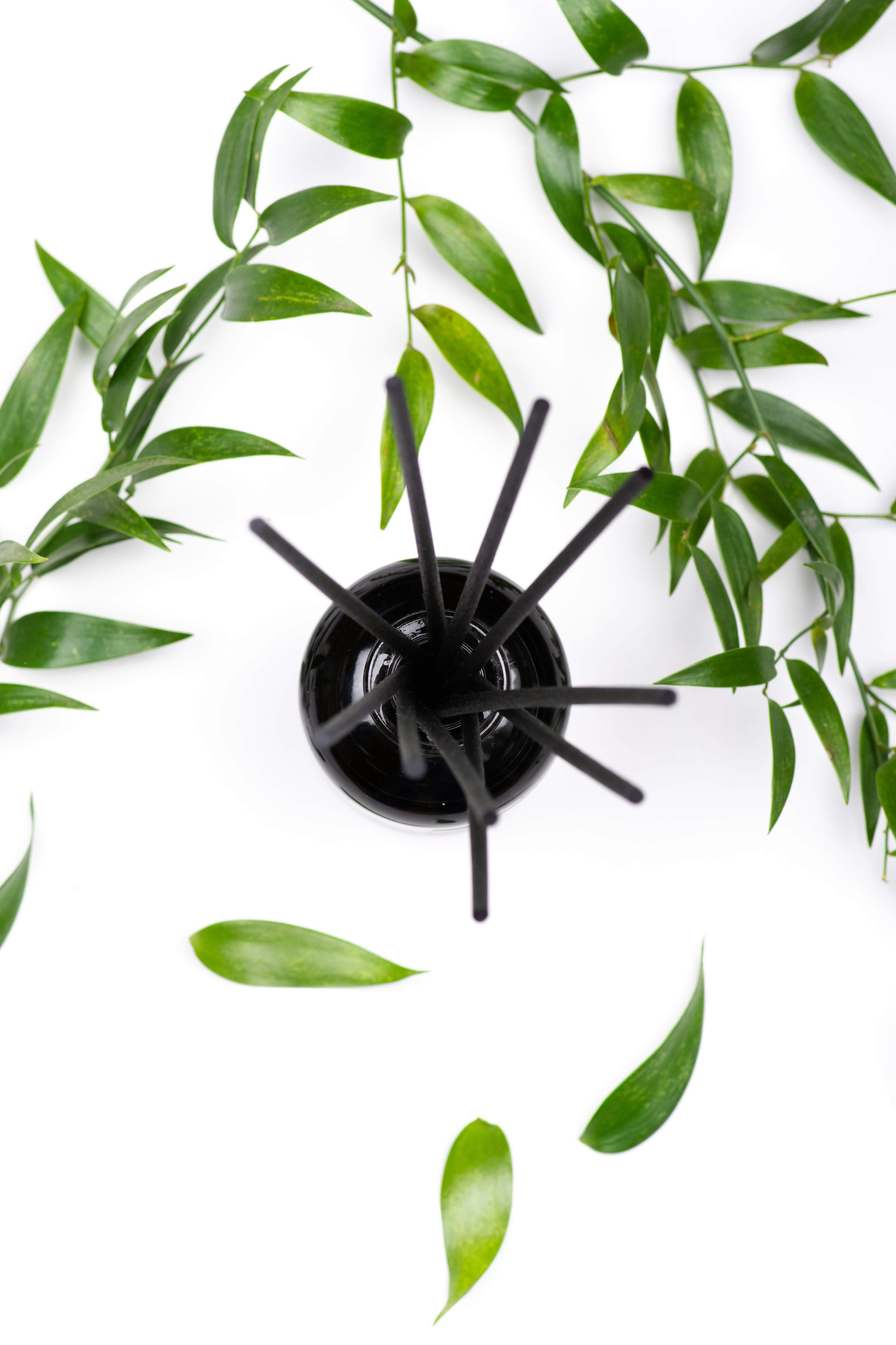 fragrance bottle above view